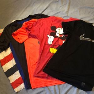 6 pack of boys t shirts